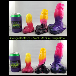 Medium Batou MISHAP -- Near Clear 31* silicone -- B-3243