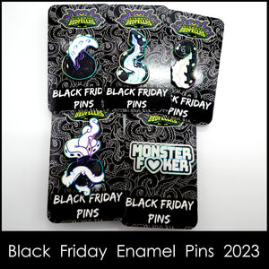 2023 Black Friday Enamel Pins