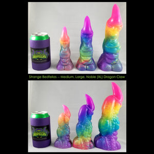 Large Dragon Claw -- Near Clear 31* silicone -- DC-881