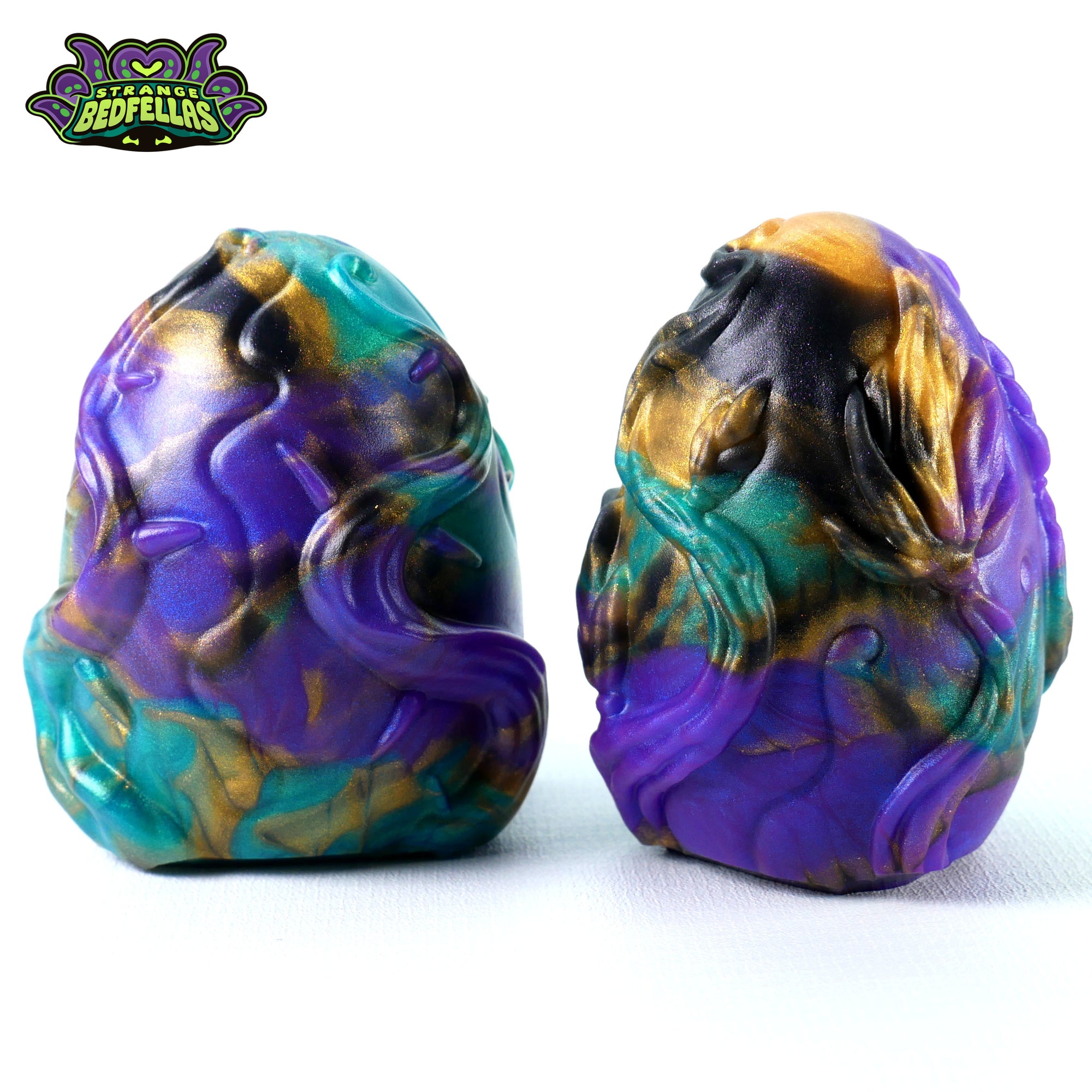 Small Emme Egg Pair -- Super Soft silicone -- E-1983