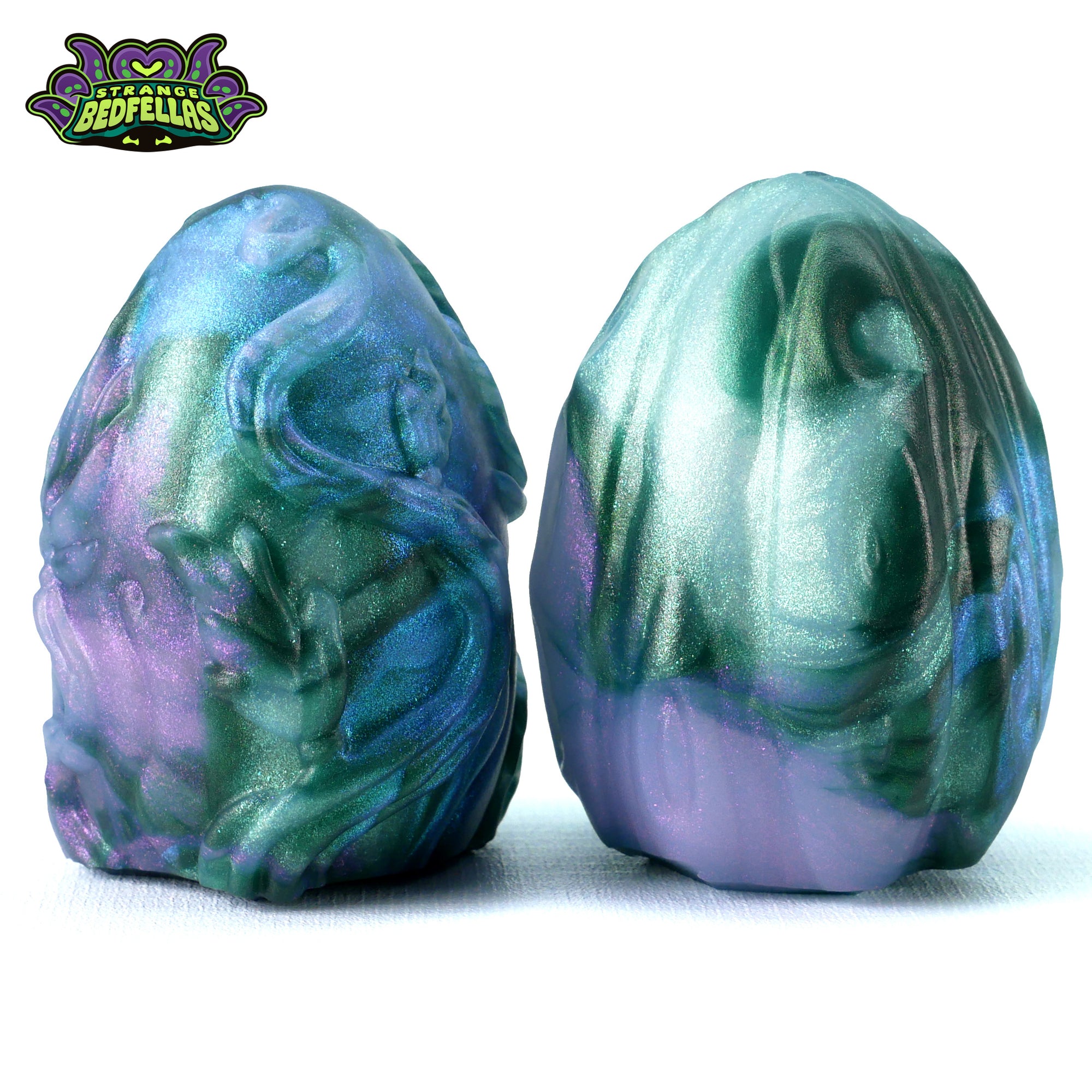 Small Emme Egg Pair -- Super Soft silicone -- E-2022