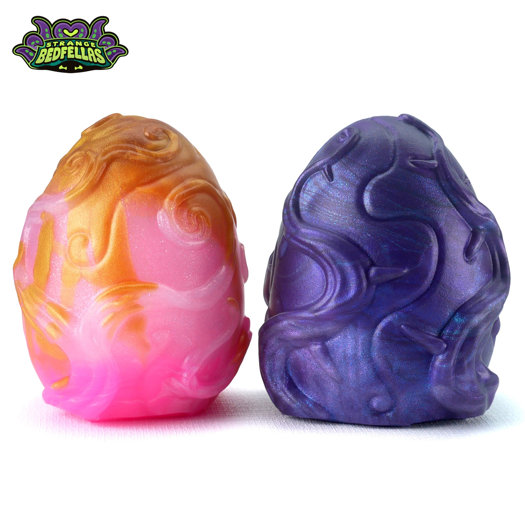 Small Emme Egg Pair -- Soft silicone -- E-2033