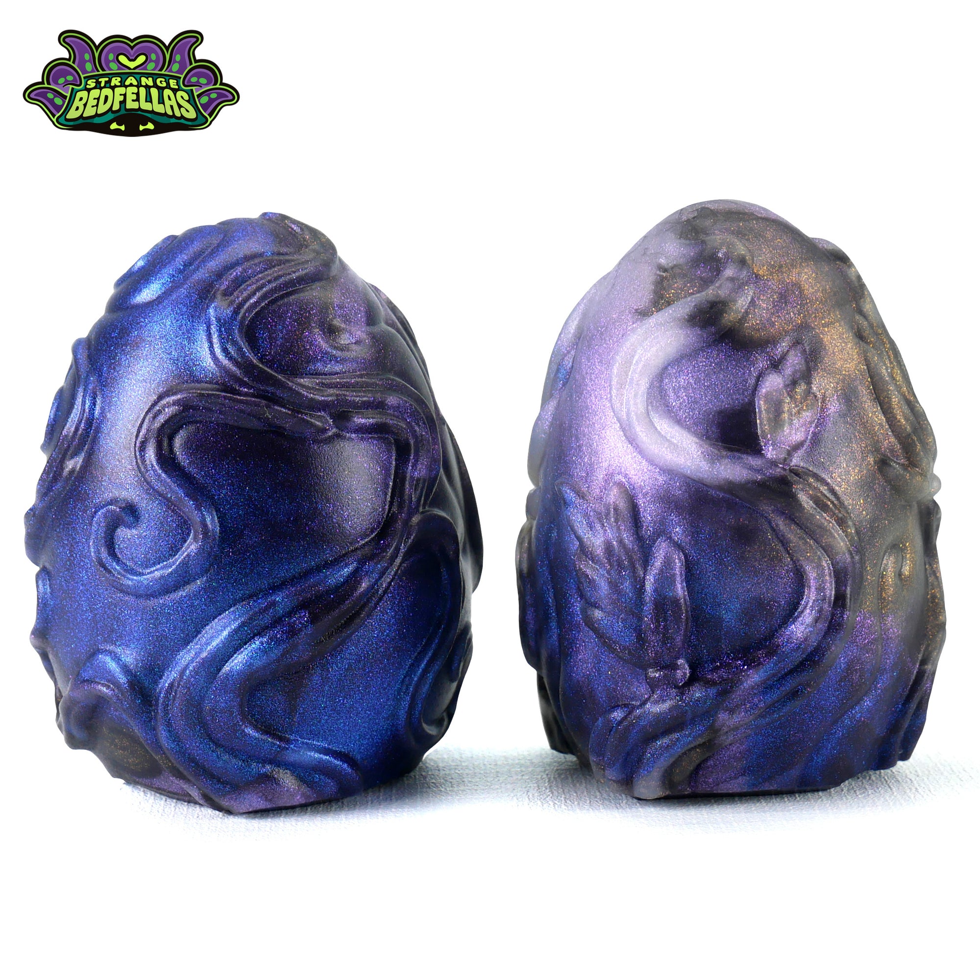 Small Emme Egg Pair -- Soft silicone -- E-2036