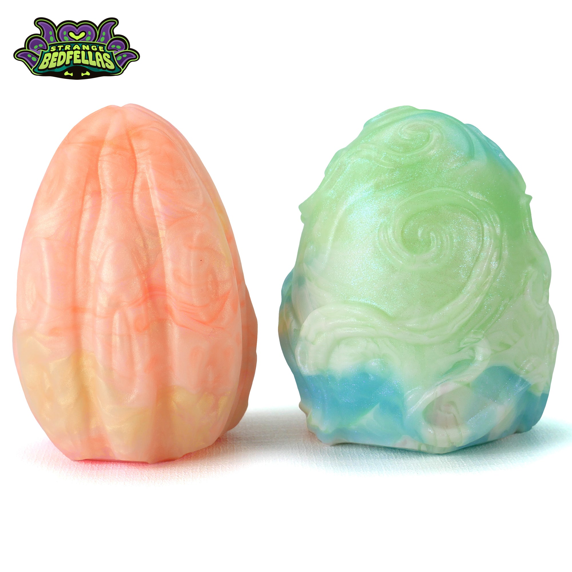 Small Emme Egg Pair -- Medium silicone -- E-2039