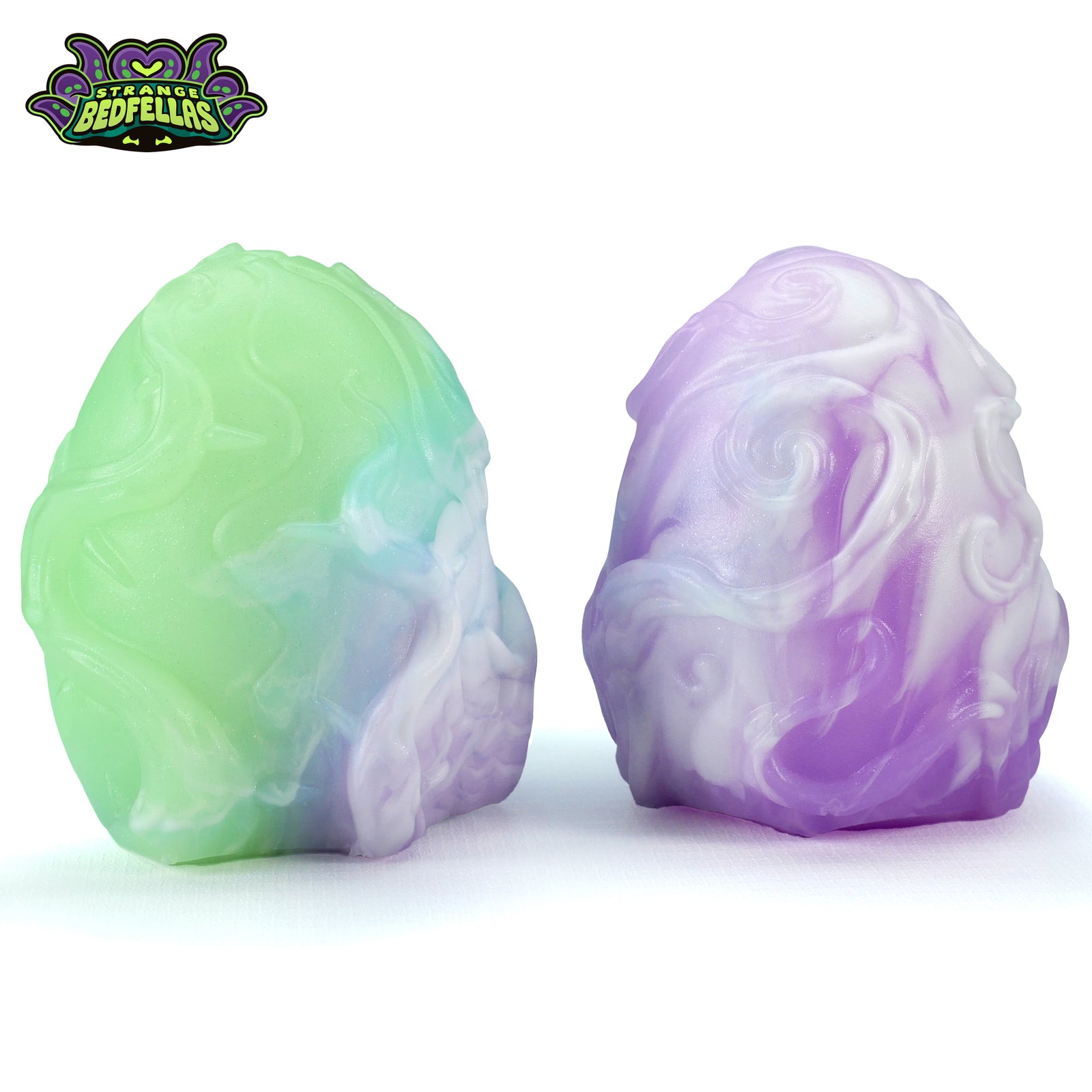 Small Emme Egg Pair -- Soft silicone -- E-2056