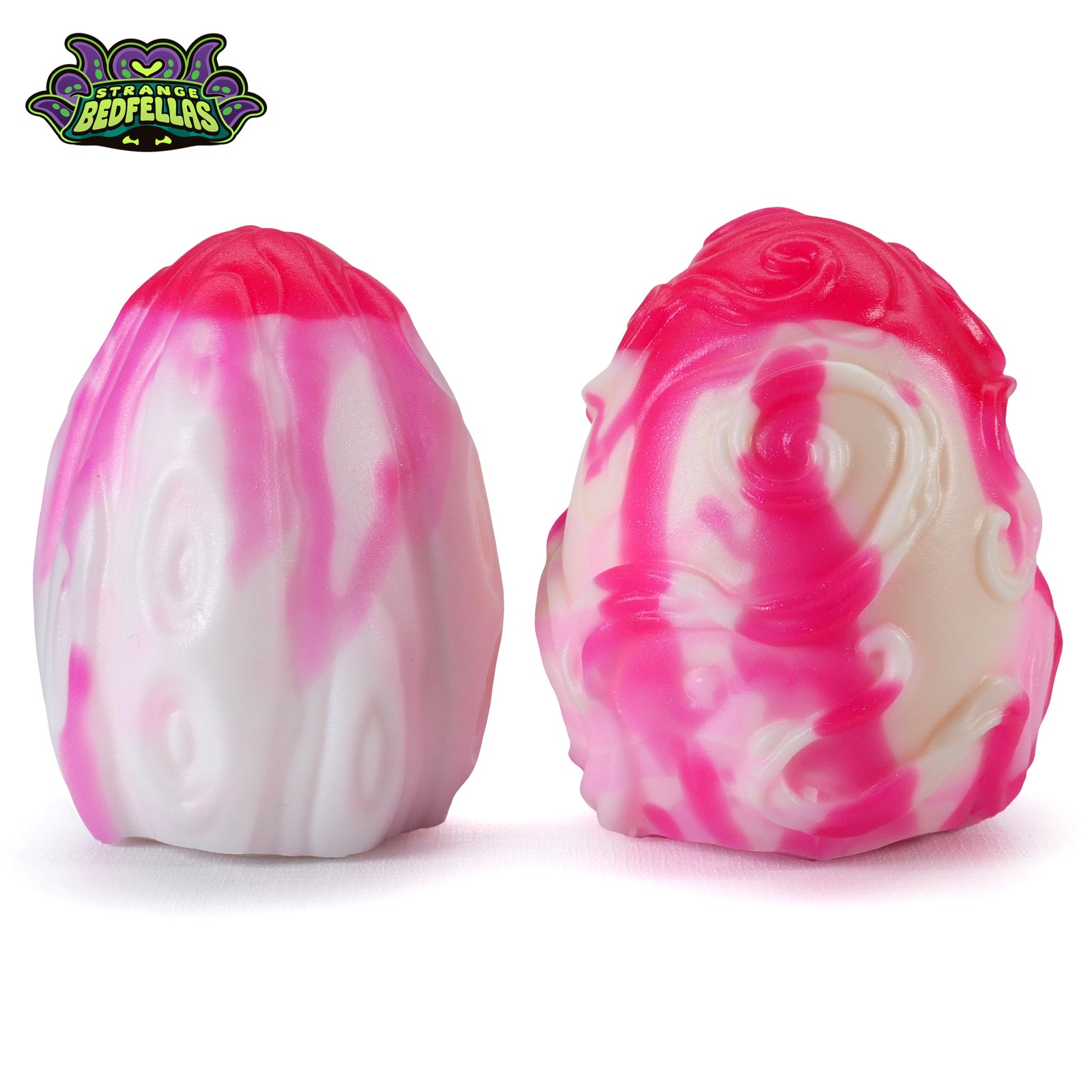Small Emme Egg Pair -- Super Soft silicone -- E-2076