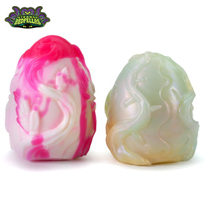 Small Emme Egg Pair -- Super Soft silicone -- E-2078