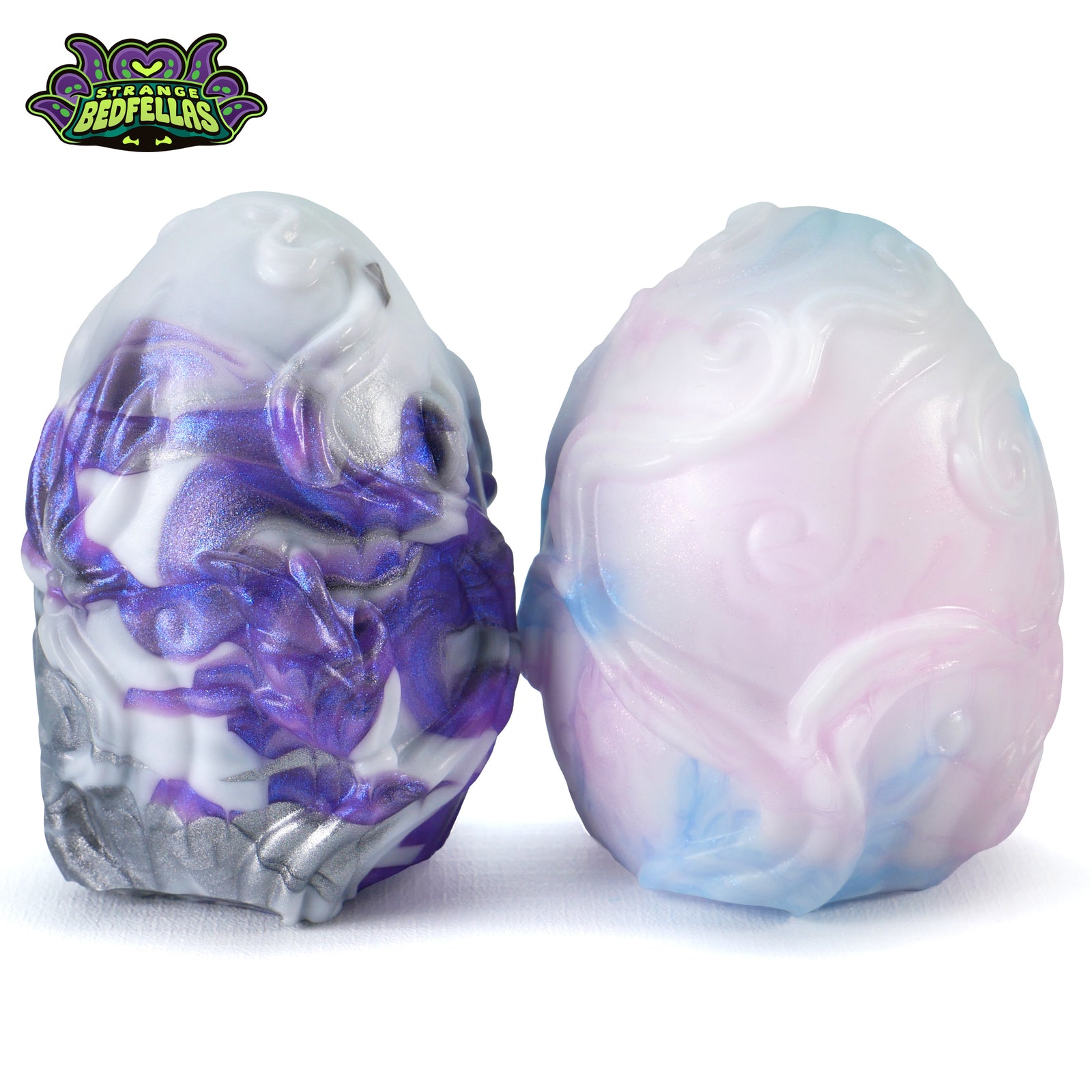 Small Emme Egg Pair -- Medium silicone -- E-2083