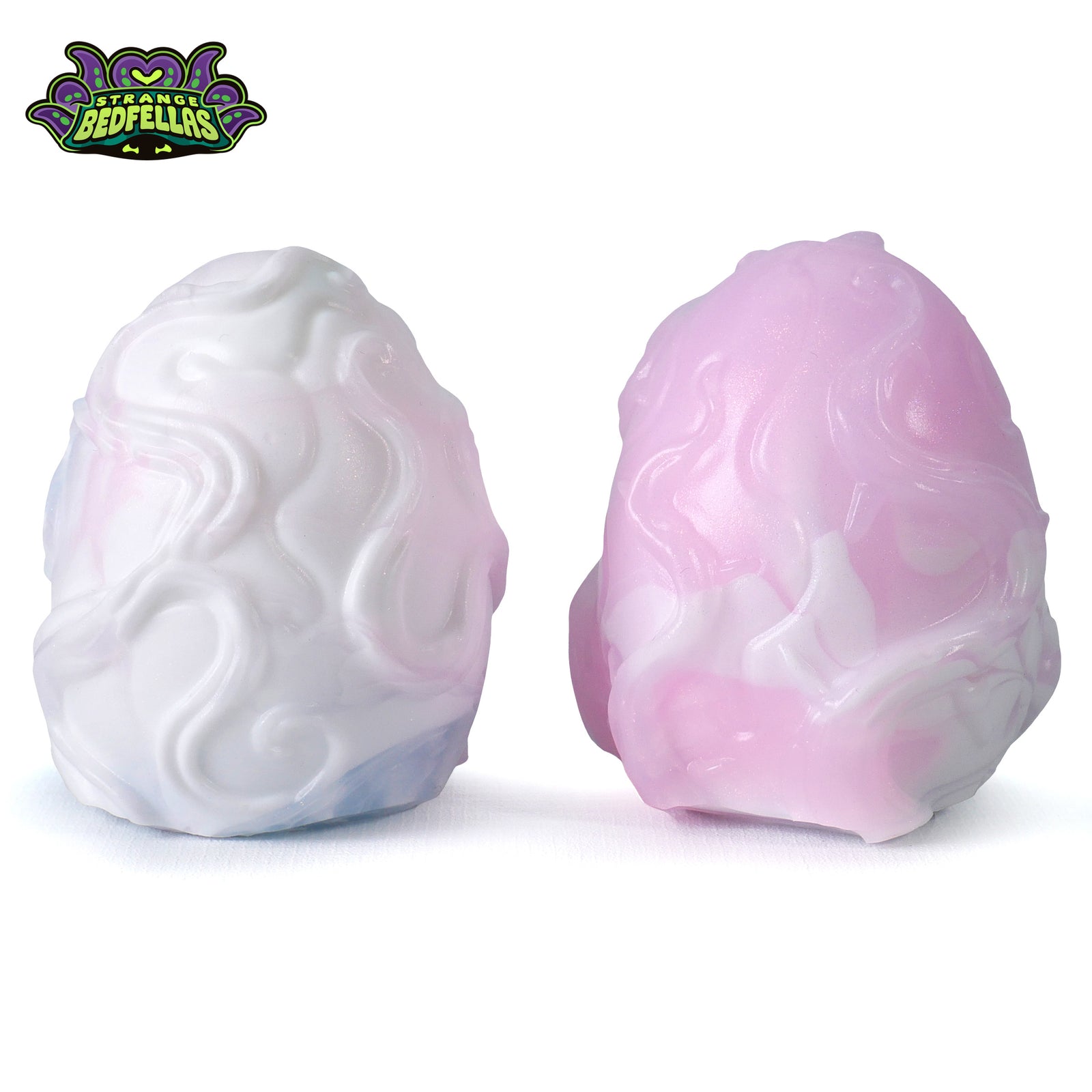 Small Emme Egg Pair -- Super Soft silicone -- E-2099