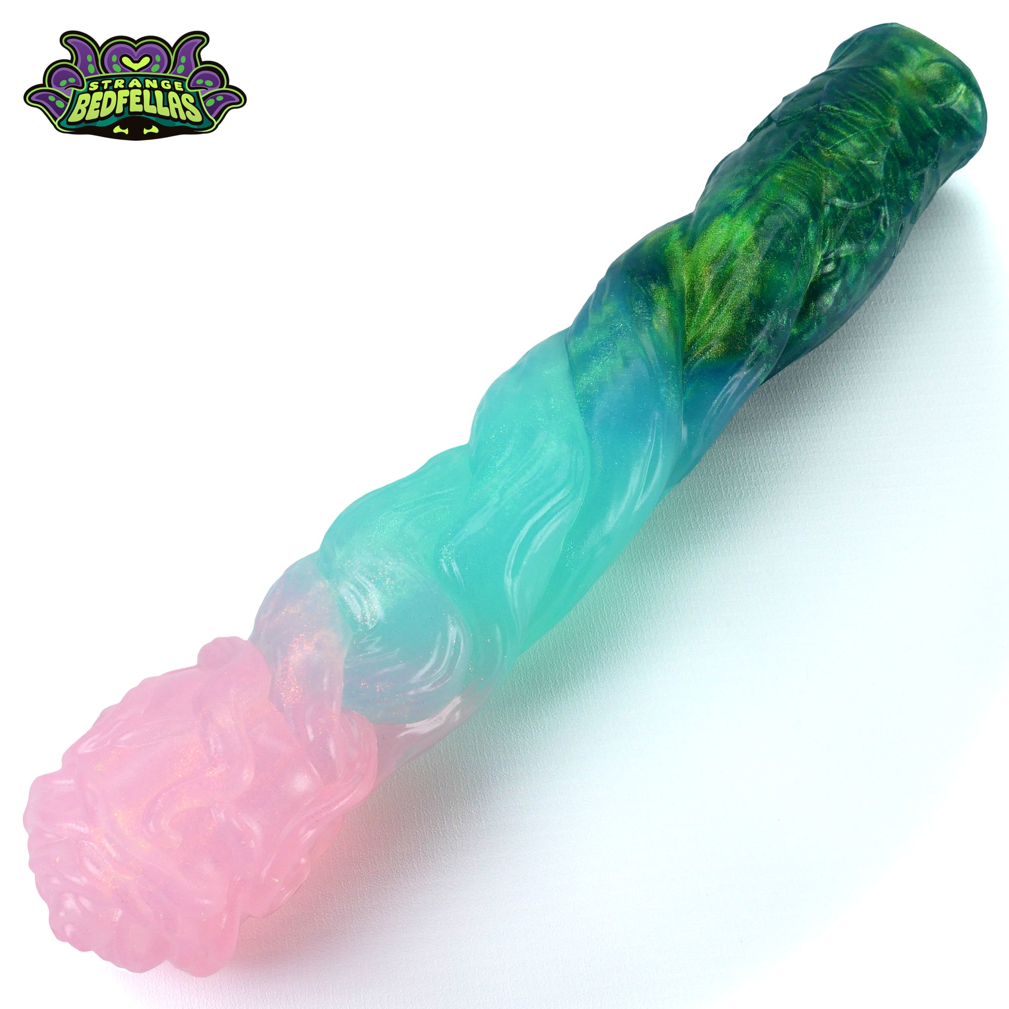 Medium Single Emme Vine -- Near Clear 31* silicone -- EV-14