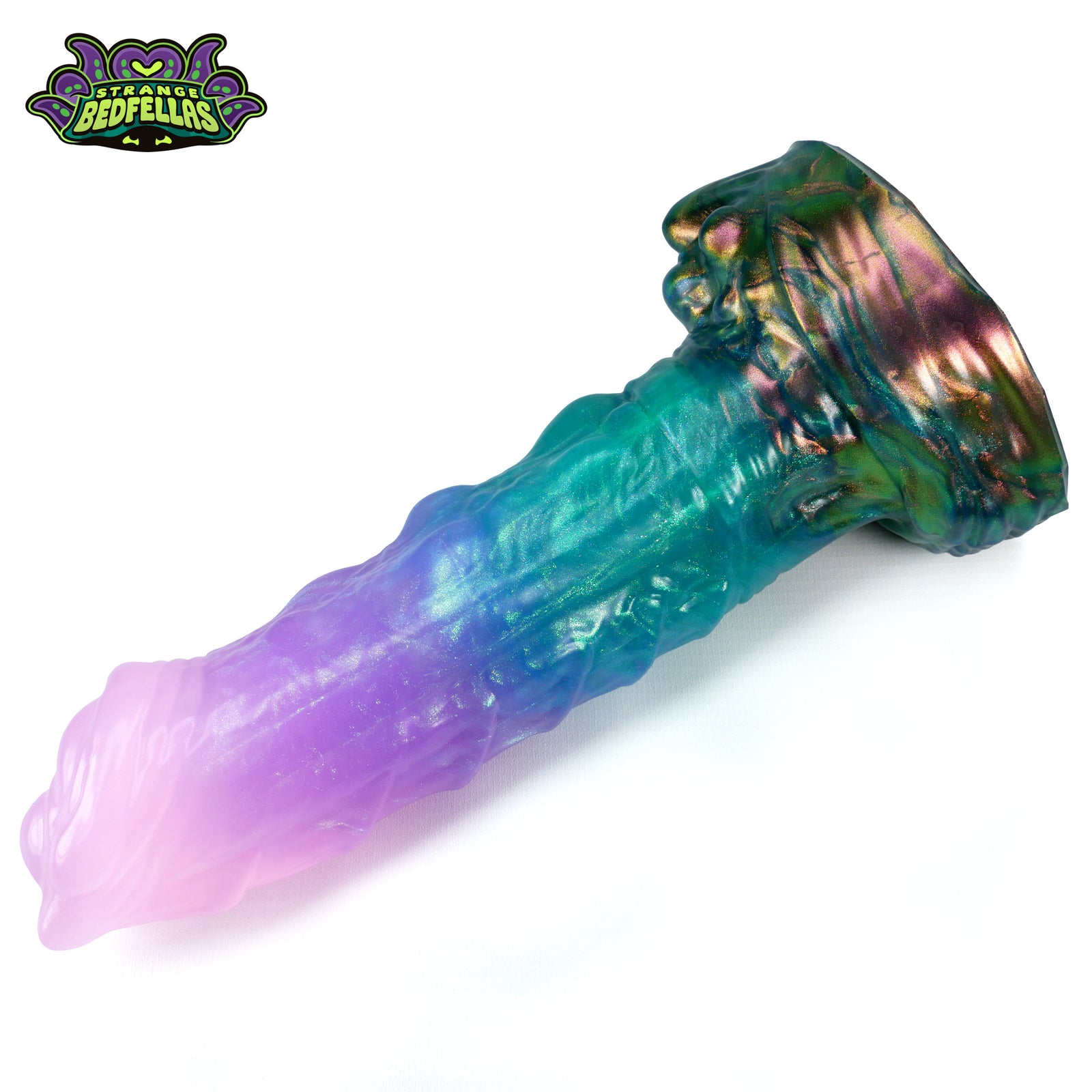 Large Horiss -- Near Clear 31* silicone -- H-408