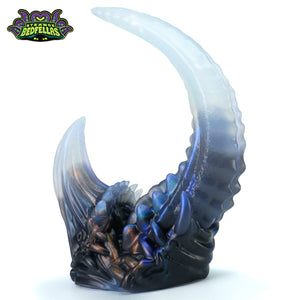 Medium Nellen -- Near Clear 31* silicone -- N-157