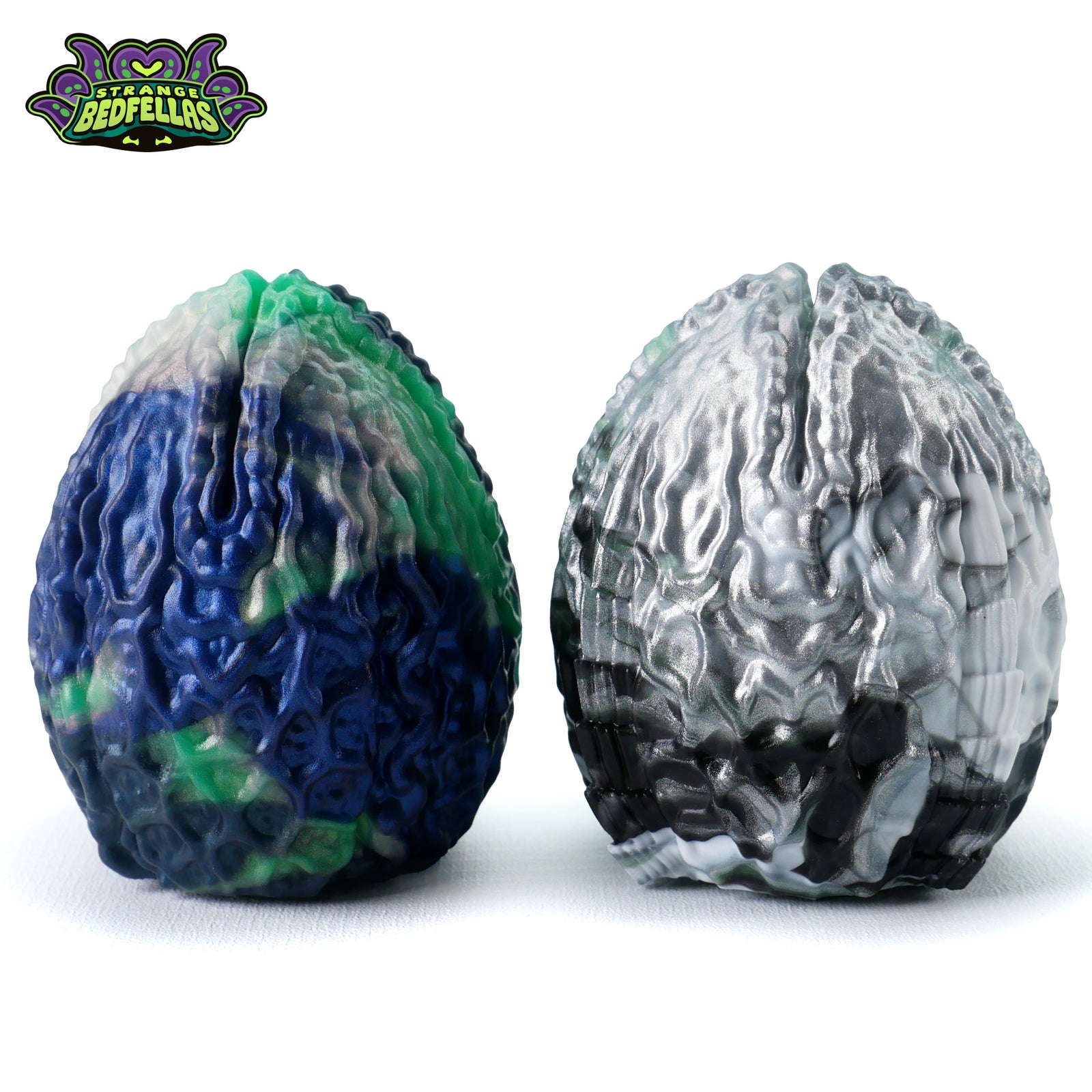 Small Nellen Egg Pair -- Super Soft silicone -- NE-122
