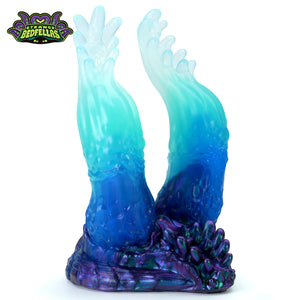 Medium Nellen's Klaspers -- Near Clear 31* silicone -- NK-132