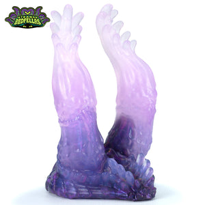 Small Nellen's Klaspers -- Near Clear 31* silicone -- NK-60