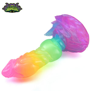 Small Qarl -- Near Clear 31* silicone -- Q-1034