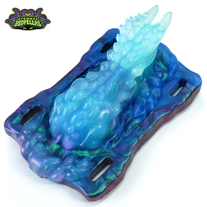 One Size Slavermaw Grinder -- Near Clear 31* silicone -- SLG-5