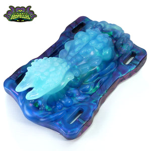 One Size Slavermaw Grinder -- Near Clear 31* silicone -- SLG-5
