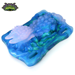 One Size Slavermaw Grinder -- Near Clear 31* silicone -- SLG-6