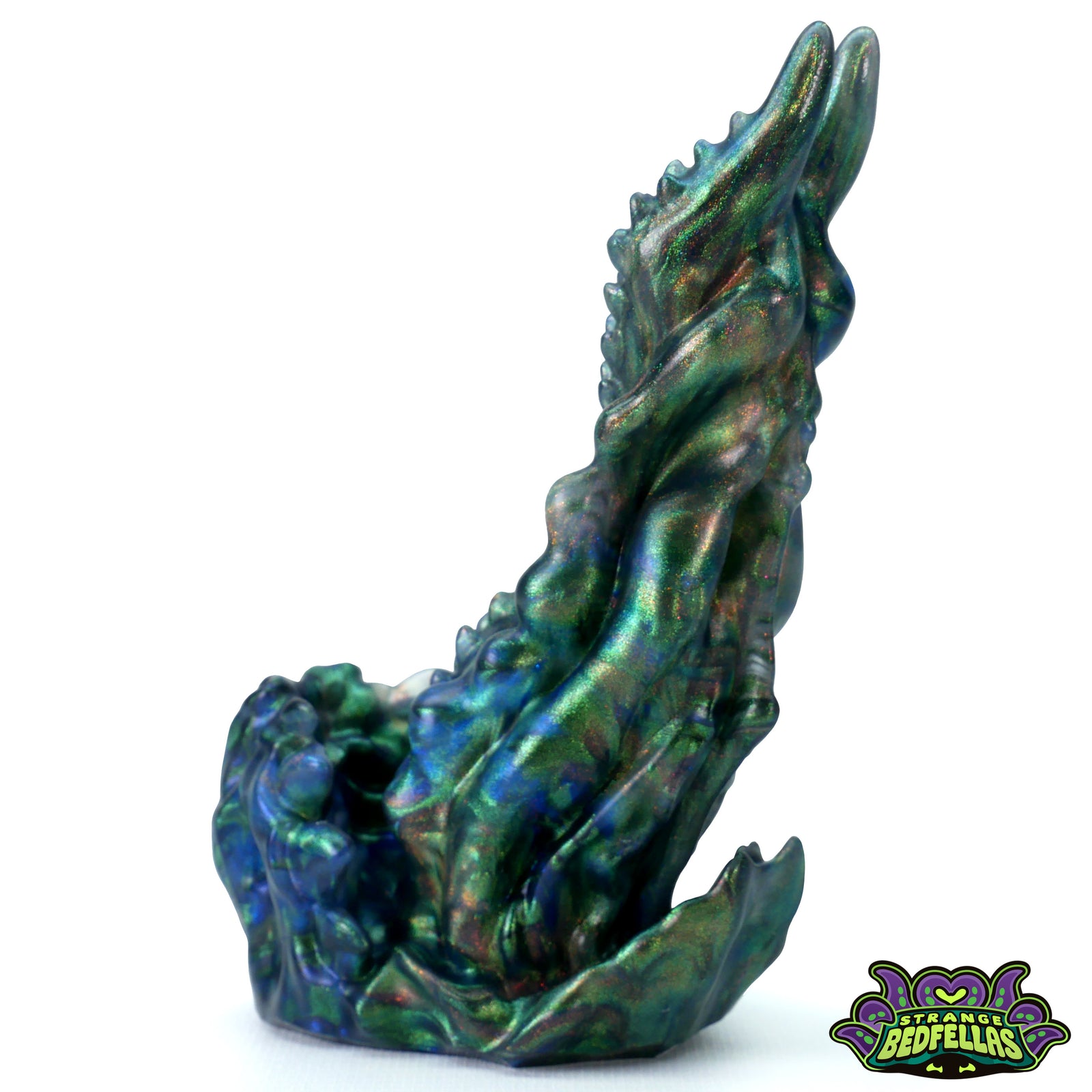Small Slavermaw -- Near Clear 31* silicone -- SLM-20