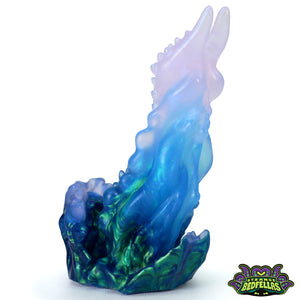 Small Slavermaw -- Near Clear 31* silicone -- SLM-21