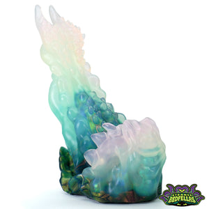 Medium Slavermaw -- Near Clear 31* silicone -- SLM-34