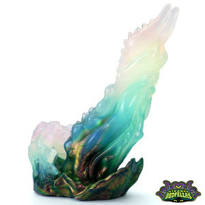Medium Slavermaw -- Near Clear 31* silicone -- SLM-34