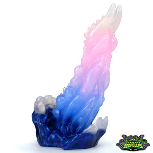Large Slavermaw -- Near Clear 31* silicone -- SLM-44