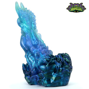 Large Slavermaw -- Near Clear 31* silicone -- SLM-78