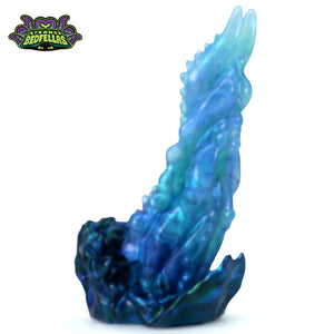 Large Slavermaw -- Near Clear 31* silicone -- SLM-78