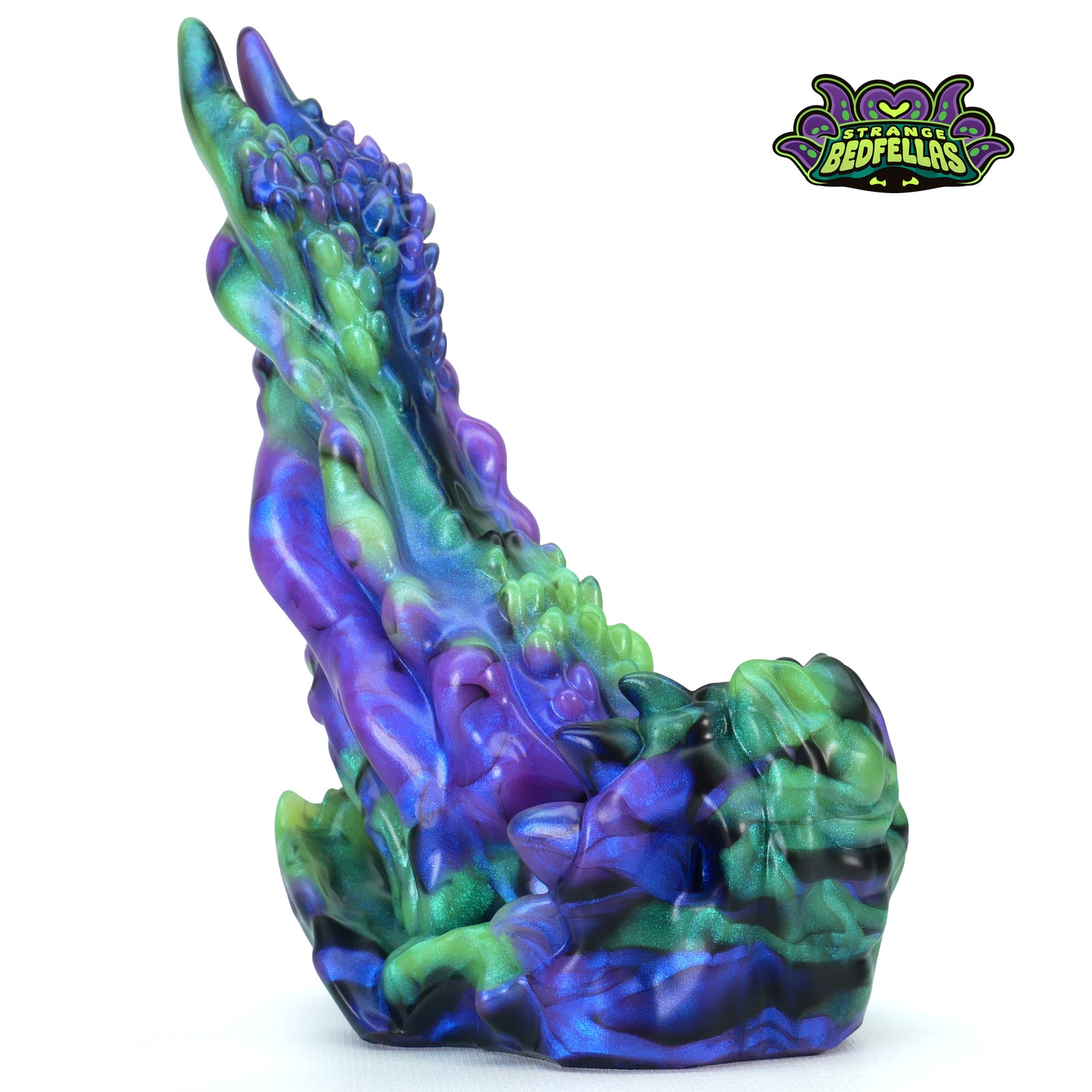 Large Slavermaw -- Near Clear 31* silicone -- SLM-90