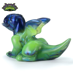 Medium Slavermaw Squish -- Near Clear 31* silicone -- SLS-23