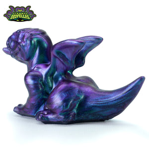 Medium Slavermaw Squish -- Near Clear 31* silicone -- SLS-4