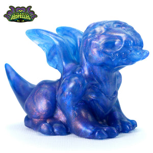Medium Slavermaw Squish -- Near Clear 31* silicone -- SLS-5