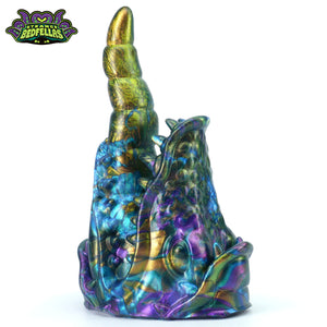 Small Sandworm -- Near Clear 31* silicone -- SW-54