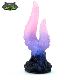 Medium Tenta Fork -- Near Clear 31* silicone -- TF-221