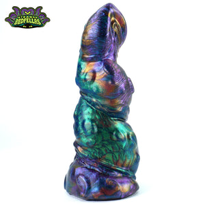 Medium Tenta Twirl -- Near Clear 31* silicone -- TT-1083