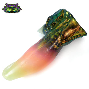 Medium Uthur's Tongue -- Near Clear 31* silicone -- UT-100