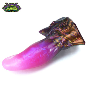 Small Uthur's Tongue -- Near Clear 31* silicone -- UT-10