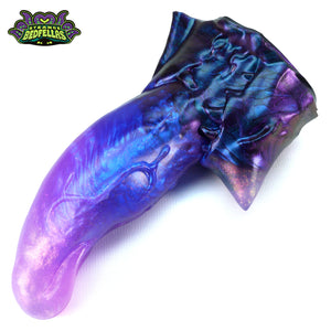 Medium Uthur's Tongue -- Near Clear 31* silicone -- UT-19