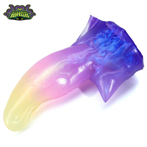 Medium Uthur's Tongue -- Near Clear 31* silicone -- UT-20