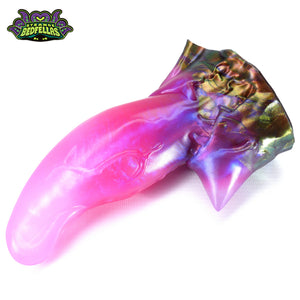 Large Uthur's Tongue -- Near Clear 31* silicone -- UT-32