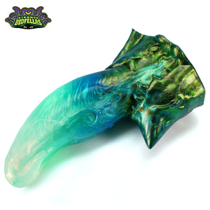 Large Uthur's Tongue -- Near Clear 31* silicone -- UT-48