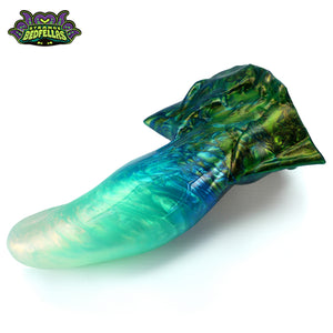Large Uthur's Tongue -- Near Clear 31* silicone -- UT-48