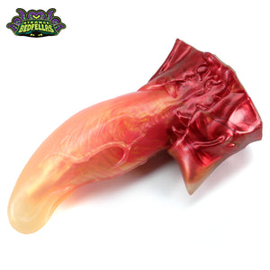 Large Uthur's Tongue -- Near Clear 31* silicone -- UT-61