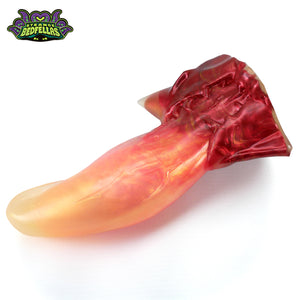 Large Uthur's Tongue -- Near Clear 31* silicone -- UT-61