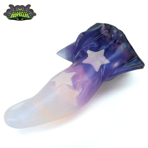 Small Uthur's Tongue -- Near Clear 31* silicone -- UT-7