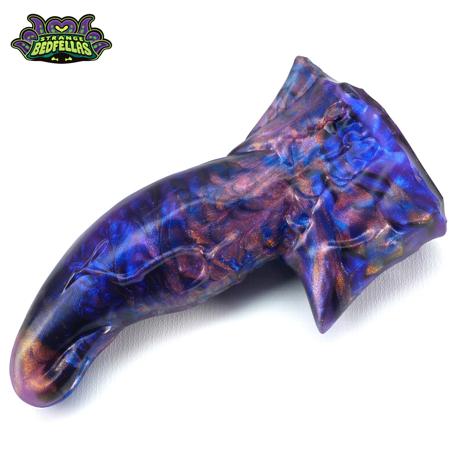 Small Uthur's Tongue -- Near Clear 31* silicone -- UT-83