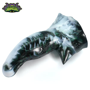 Medium Uthur's Tongue -- Near Clear 31* silicone -- UT-86
