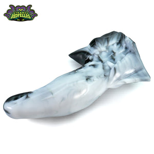 Medium Uthur's Tongue -- Near Clear 31* silicone -- UT-86